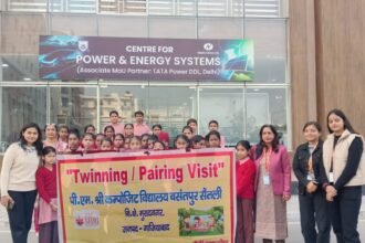 Students undertake an educational pairing program and an informative tour of Kite College IMAGE CREDIT TO विद्यालय