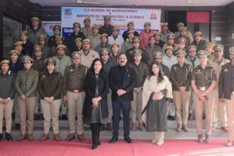 Four-day training of police personnel under Mission Shakti concluded at ITS Mohan Nagar IMAGE CREDIT TO आईटीएस इंस्टीट्यूट