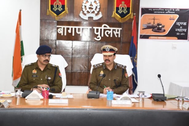 DIG's strictness: Police in Baghpat in action mode regarding crime control and festivals IMAGE CREDIT TO POLICE