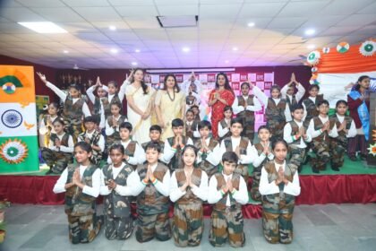 Republic Day celebration concluded with dignity and enthusiasm at DAV Public School, Pratap Vihar. IMAGE CREDIT TO SCHOOL