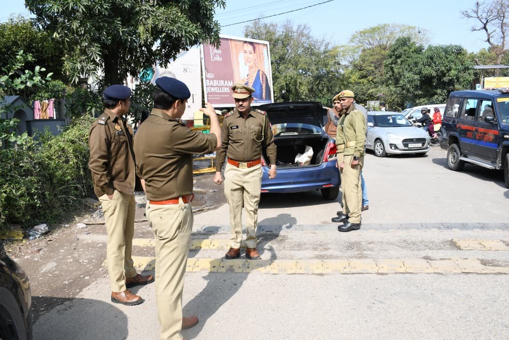 Impenetrable security in Meerut Range on Republic Day: the jurisdiction divided into 23 zones and 79 sectors, with sharp vigilance at every corner. IMAGE CREDIT TO POLICE