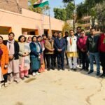 A Grand Celebration of Patriotism at DAV Senior Secondary School, Gandhi Nagar on the Eve of the 77th Republic Day IMAGE CREDIT TO SCHOOL