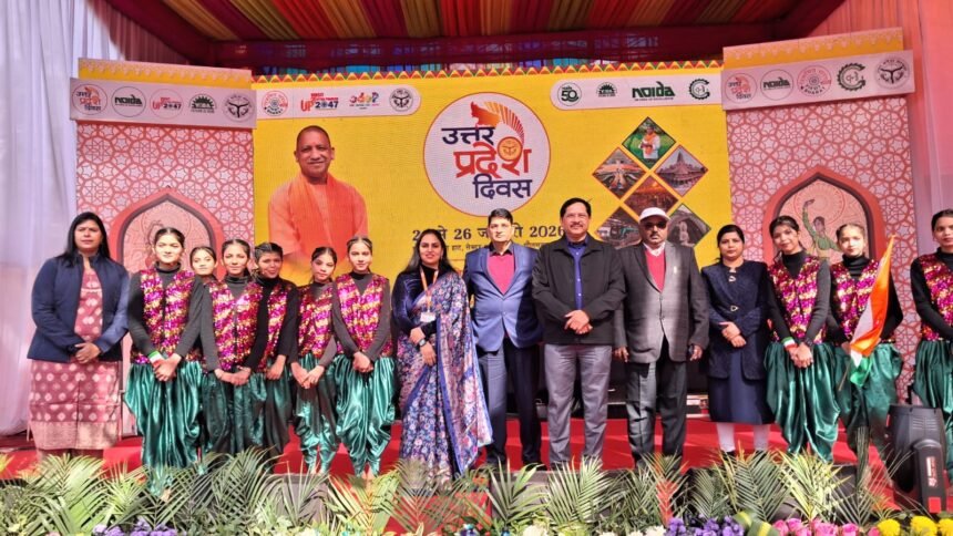 Second Day of Uttar Pradesh Day 2026 at Noida Shilp Haat Becomes a Celebration of Culture and Development IMAGE CREDIT TO सूचना विभाग