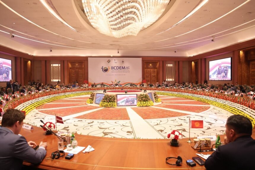 IICDEM-2026 begins, Bharat Mandapam becomes the hub of global democratic dialogue IMAGE CREDIT TO भारत निर्वाचन आयोगIICDEM-2026 begins, Bharat Mandapam becomes the hub of global democratic dialogue IMAGE CREDIT TO भारत निर्वाचन आयोग