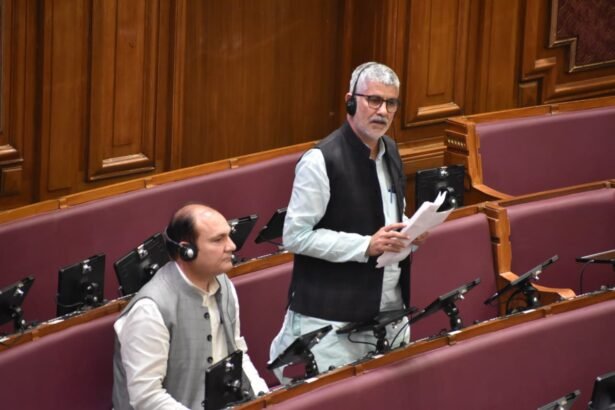 During Assembly Session, Prasann Chaudhary Raised Issues of Shamli’s Farmers, Players, and Citizens; Made Concrete Demands from Government on Irrigation, Pollution, and Mini Stadium IMAGE CREDIT TO प्रसन्न चौधरी