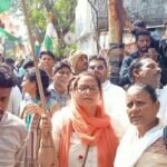 Congress Workers from Bijnor Participate in ‘Save MGNREGA’ Movement in Lucknow, Take Part in Assembly Siege IMAGE CREDIT TO कांग्रेस कमेटी