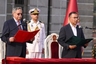 Lok Sabha Speaker Represents India at Bangladesh’s Inauguration Ceremony, Emphasizes Strengthening Bilateral Cooperation IMAGE CREDIT TO लोकसभा सचिवालय
