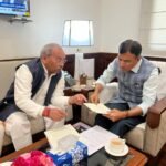 Demand to make Modinagar ESI Hospital a super-specialty accident treatment center; MP met the Union Minister. IMAGE CREDIT TO संसद सदस्य