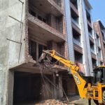 GDA’s “Yellow Claw” in Gulmohar Vatika: Demolition Drive Launched Against Illegal Constructions IMAGE CREDIT TO AUTHORITY