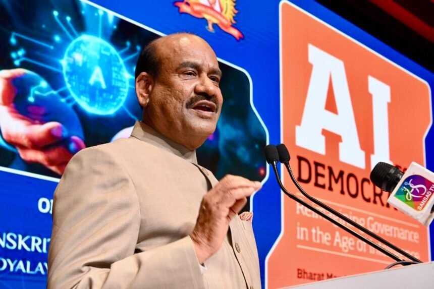 Deepfakes and Misinformation Are a Serious Threat to Democracy: Lok Sabha Speaker Om Birla IMAGE CREDIT TO लोकसभा सचिवालय