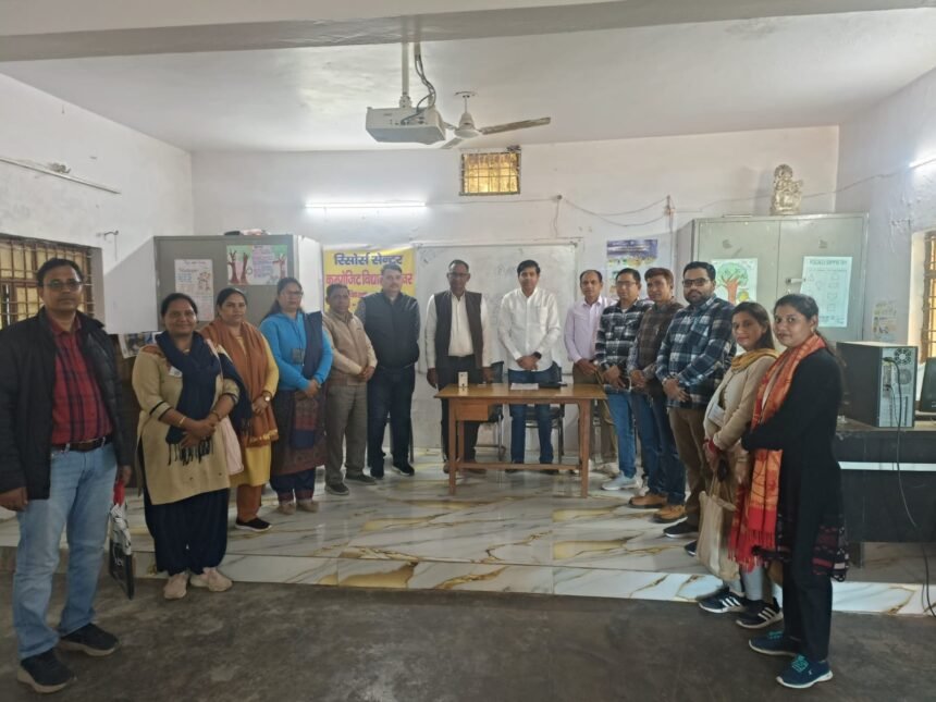 Teachers' Association Holds Meeting Against TET Mandate IMAGE CREDIT TO शिक्षक संघ