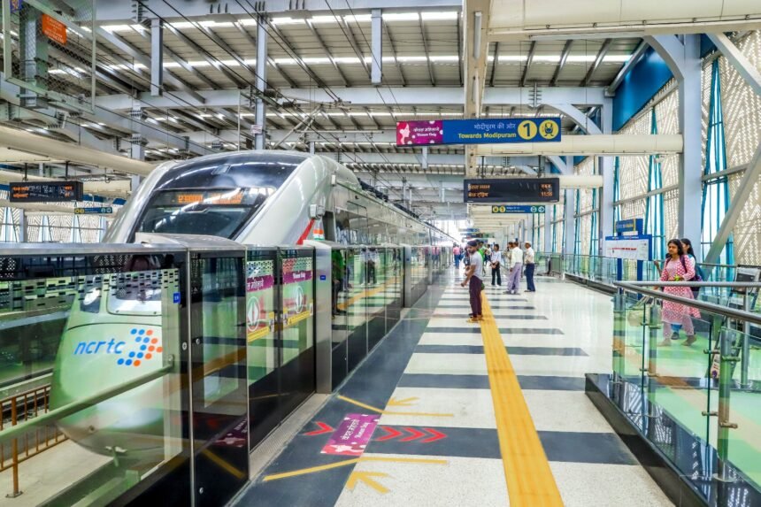 Ready for Inauguration: Prime Minister Narendra Modi Likely to Inaugurate Delhi-Ghaziabad-Meerut Section of Namo Bharat on February 22, Preparations Intensify IMAGE CREDIT TO एनसीआरटीसी