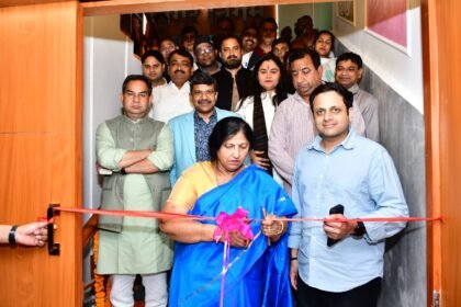 Mayor and Municipal Commissioner Inaugurate Council and Executive Chambers at Corporation Headquarters IMAGE CREDIT TO NAGAR NIGAM