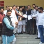 BJP Yuva Morcha Submits Memorandum to President Protesting Incident at Artificial Intelligence Impact Summit Held in Bharat Mandapam IMAGE CREDIT TO भारतीय जनता पार्टी युवा मोर्चा