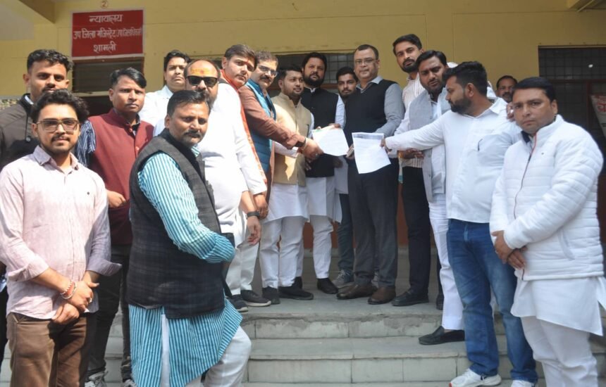 BJP Yuva Morcha Submits Memorandum to President Protesting Incident at Artificial Intelligence Impact Summit Held in Bharat Mandapam IMAGE CREDIT TO भारतीय जनता पार्टी युवा मोर्चा