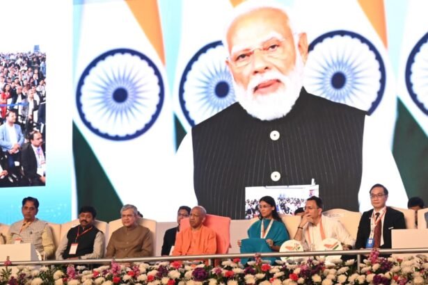 Foundation Laid for ₹3,700 Crore Semiconductor Unit in Greater Noida, Giving New Momentum to India’s Technological Self-Reliance Drive IMAGE CREDIT TO INFORMATION DEPARTMENT