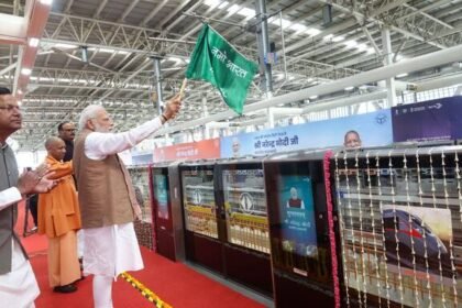 Historic inauguration of Namo Bharat RRTS and Metro in Meerut; Narendra Modi dedicated the project to the nation. IMAGE CREDIT TO एनसीआरटीसी