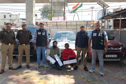 Police busted a gang involved in four-wheeler theft, arresting 2 accused. IMAGE CREDIT TO POLICE