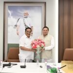 Regarding preparations for the Haridwar Mahakumbh 2027, Chief Minister Dhami met the Union Minister of Jal Shakti and requested the early approval of projects worth ₹408.82 crore. IMAGE CREDIT TO उत्तराखंड सूचना विभाग