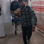 In Modinagar, a person attacked his parents with an axe; police are investigating. IMAGE CREDIT TO POLICE