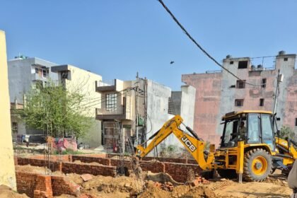 Ghaziabad: GDA took strict action against illegal constructions, demolishing and sealing several buildings amid protests. IMAGE CREDIT AUTHORITY