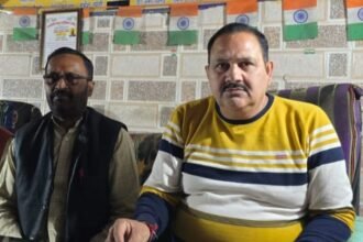 UP Working Journalists Union Intensifies Membership Drive in Nagina, Distributes ID Cards to Journalists IMAGE CREDIT TO यूनियन