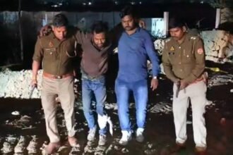 Five Cow Slaughter Suspects Arrested After Encounter in Rabupura, Two Injured by Police Fire IMAGE CREDIT TO POLICE