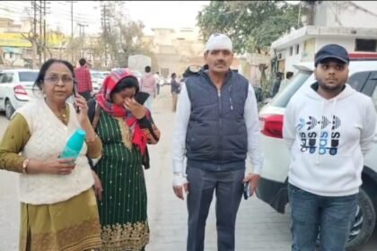 First husband arrives to stop second marriage, chaos at the wedding venue; bride leaves with the new groom in a vehicle IMAGE CREDIT TO REPORTER