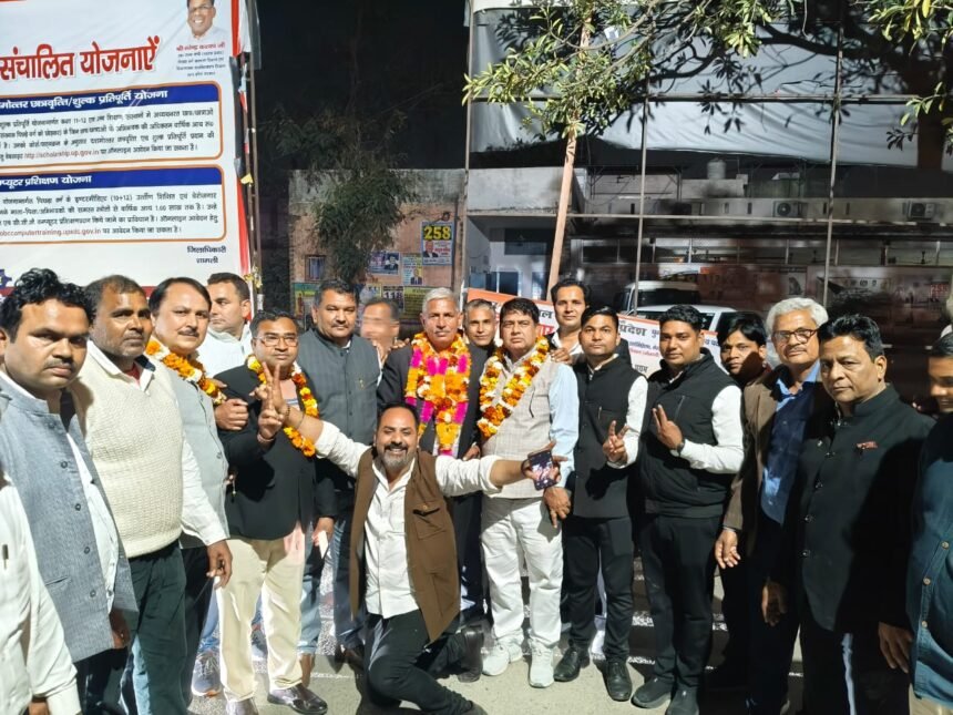 Bijendra Kumar Makes a Comeback in Shamli District Bar Association Elections, Wins by 74 Votes IMAGE CREDIT TO REPORTER