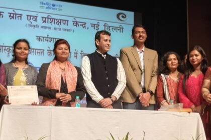 Excellent Performance by Bijnor Teachers at National Workshop, Established Strong Presence on the Theme of Cultural Heritage Conservation IMAGE CREDIT TO REPORTER