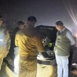 Former BSP Rajya Sabha Member Munkad Ali in Car Accident, Collides with Tractor-Trolley, Major Tragedy Averted IMAGE CREDIT TO POLICE