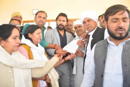 BKU Protests Against US-India Trade Agreement, Submits Memorandum to DM Addressed to the President IMAGE CREDIT TO भाकियू