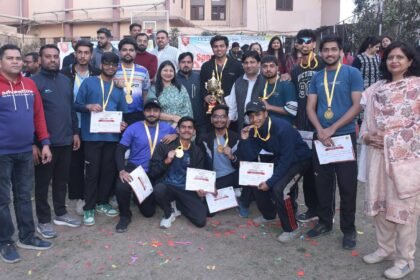 The ITS UG Sports Meet 2026 showcased outstanding athletic talent, with thousands of students demonstrating remarkable participation and sportsmanship. IMAGE CREDIT TO ITS