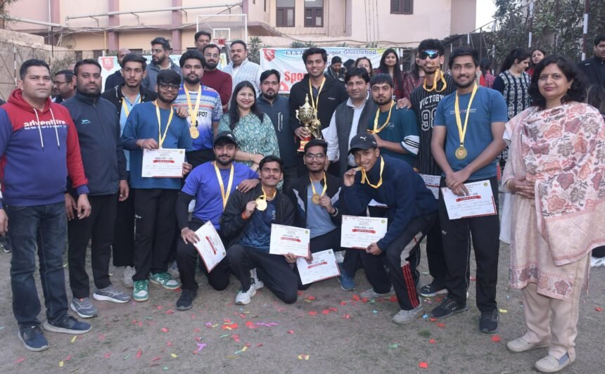 The ITS UG Sports Meet 2026 showcased outstanding athletic talent, with thousands of students demonstrating remarkable participation and sportsmanship. IMAGE CREDIT TO ITS