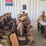 Beat System: ACP Priyashri Pal held a meeting at Wave City Police Station. IMAGE CREDIT TO POLICE