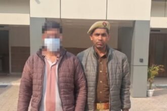 Videos related to shrines go viral on social media; Sahibabad Police arrests one accused. IMAGE CREDIT TO POLICE