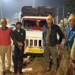 Major action by the Forest Department in **Bijnor**: Pickup loaded with valuable **Khair wood** seized; illegal logging continues unabated. IMAGE CREDIT TO वन विभाग