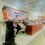Emphasis on training campaign at **Bharatiya Janata Party** district workshop; programs to be conducted at both block and booth levels. IMAGE CREDIT TO BJP