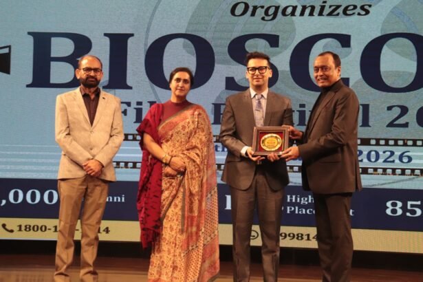 Confluence of talents from 47 institutions across the country: Bioscope Media Fest 2026 resonates at IMS. IMAGE CREDIT TO IMS