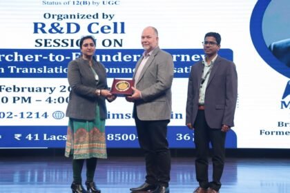 Special Academic Seminar on Research Translation and Commercialization Organized at IMS Ghaziabad Campus IMAGE CREDIT TO IMS