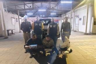 Operation Prahar: Gang Selling Country-Made Pistols Busted, 3 Accused Arrested IMAGE CREDIT TO POLICE