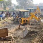 Greater Noida Authority Takes Action in Amarpur, 5,000 sq. m of Land Freed from Encroachment IMAGE CREDIT TO AUTHORITY