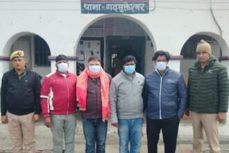 Four people caught for assaulting boatmen at Brijghat and clashing with police IMAGE CREDIT TO POLICE