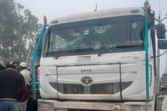 Terror of mining dumpers in Bijnor: second major accident in a single day; a six-year-old boy run over, condition critical IMAGE CREDIT TO REPORTER