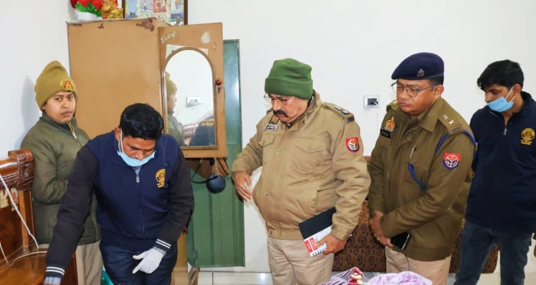 In the Bahadurgarh area, a married woman murdered by throat-slitting; case filed against husband and three others, theft story found to be misleading IMAGE CREDIT TO POLICE
