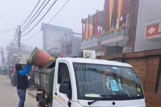 Door-to-door waste collection system implemented in Badalpur; campaign to make it a zero-waste village gains momentum. IMAGE CREDIT TO AUTHORITY