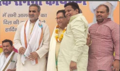 Holi Milan Celebration is a Symbol of Social Harmony and Unity: Sanjeev Balyan IMAGE CREDIT TO रमेश भाटी