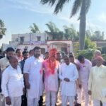 SP leader and former Block Pramukh Sher Singh Rana organized a Holi Milan Samaroh. IMAGE CREDIT TO REPORTER