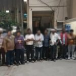 38 people arrested for drinking alcohol on the road; police took strict action. IMAGE CREDIT TO POLICE