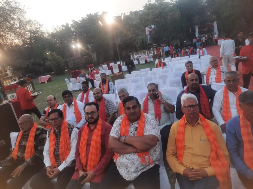 The Jewar unit of the Uttar Pradesh Udyog Vyapar Mandal has been formed. IMAGE CREDIT TO उद्योग व्यापार मंडल